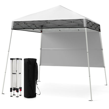 Pop-up altán 2x2m, nastavitelný, voděodolný, bílý