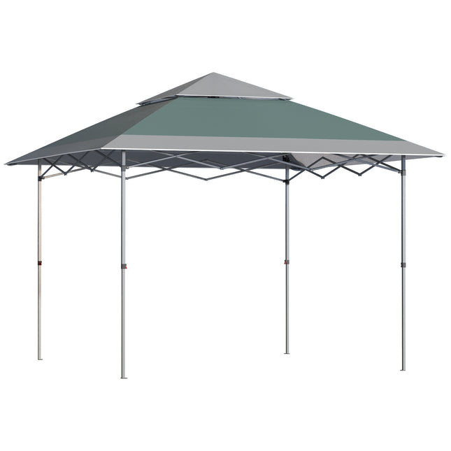 Pop-up altán 3.6x3.6M UV ochrana, skládací, zelený
