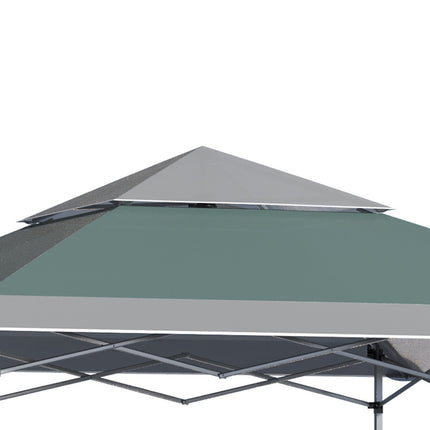 Pop-up altán 3.6x3.6M UV ochrana, skládací, zelený
