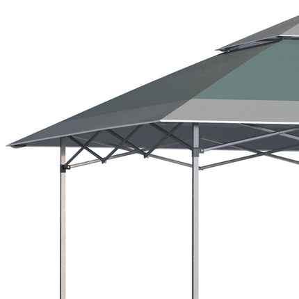 Pop-up altán 3.6x3.6M UV ochrana, skládací, zelený