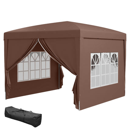 Pop-up altán 3x3m, UV ochrana, voděodolný, stabilní