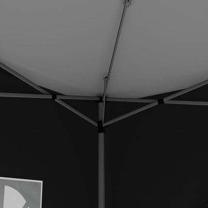 Pop-up altán 3x3m, voděodolný, UV 50+, černý