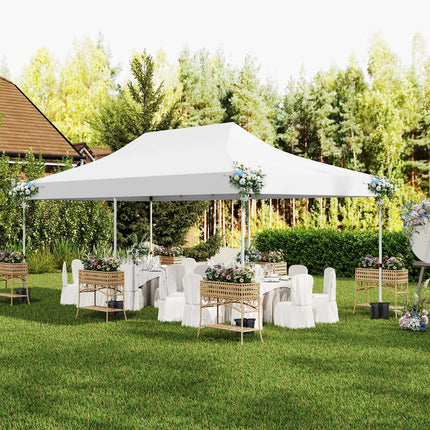 Pop-up altán 3 x 6 m, 6 bočních stěn, dveře na zip