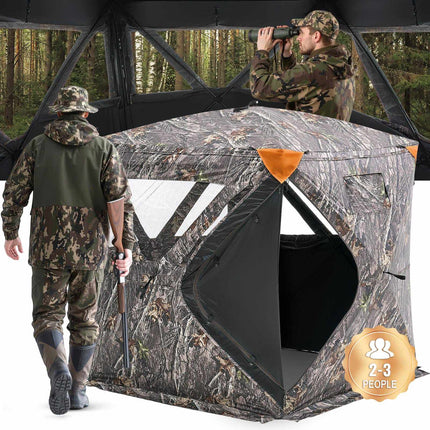 Pop-Up Hunting Blind, 270 View, 2-3 Person, Carry Bag