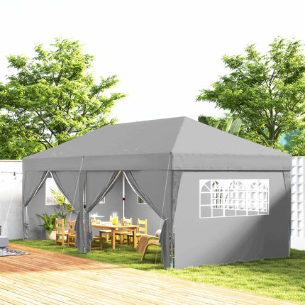 Pop-up pavilon 6x3m, UV ochrana, odnímatelné stěny