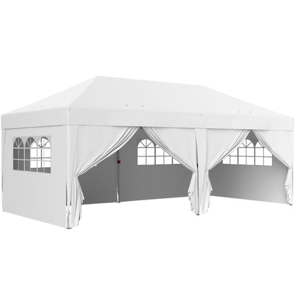 Pop-up pavilon 6x3m, UV ochrana, odnímatelné stěny