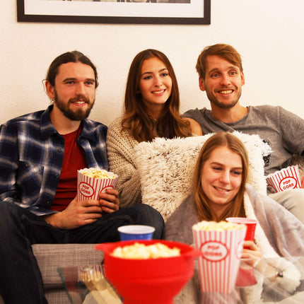 Silikonová miska na popcorn do mikrovlnky