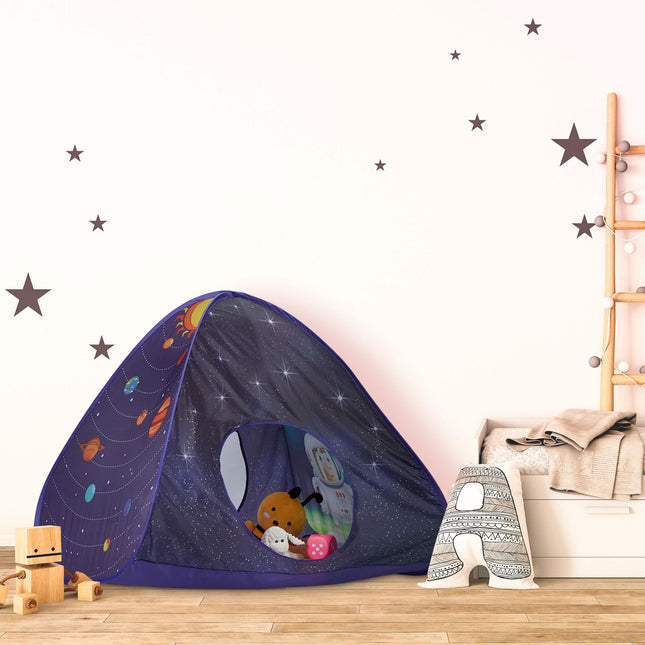 Pop up play tent for space