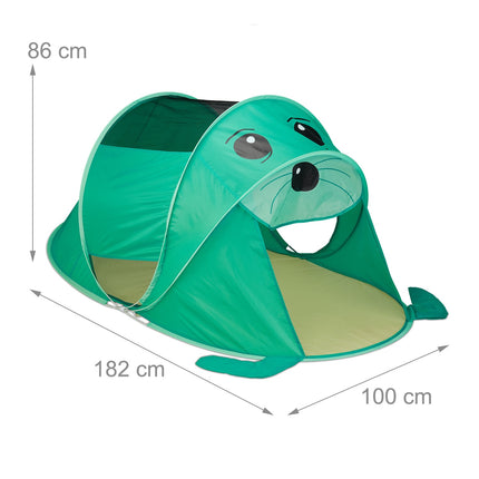 Pop up play tent seal