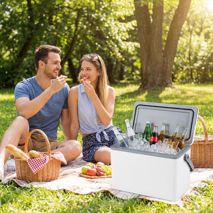 Přenosný pevný chladicí box 12 l s ergonomickou rukojetí