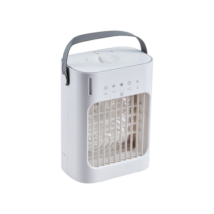 Portable 4-in-1 Evaporative Air Cooler, 700ml, 3-Speed Timer
