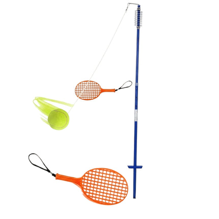 Přenosná nastavitelná sada tetherball s pálkami