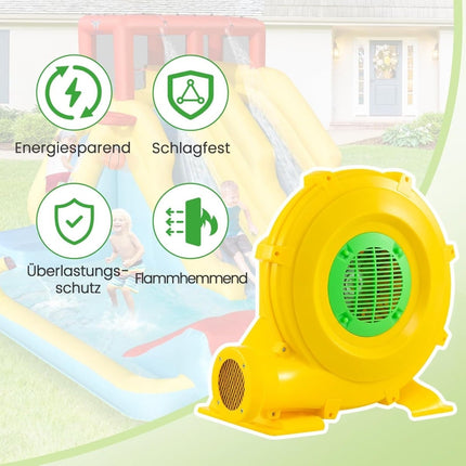 Portable Air Blower 850W with Handle & Ground Anchors