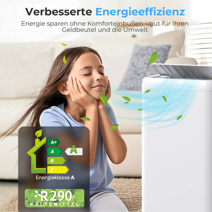 Portable Air Conditioner, 12,000 BTU, 5-in-1, 35㎡ Coverage