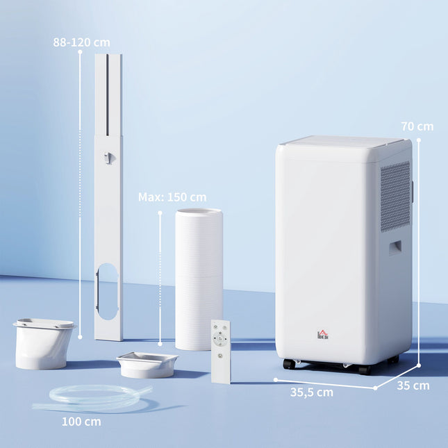 Přenosná klimatizace, 12,000 BTU, 5v1, pokrytí 35㎡