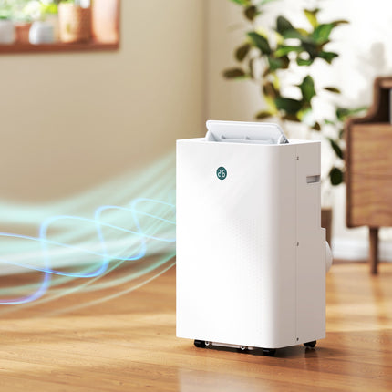 Přenosná klimatizace 12,000 BTU, WiFi hlasové ovládání 4v1