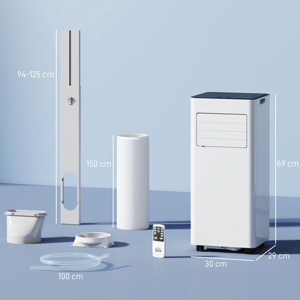 Přenosná klimatizace, 7,000 BTU, systém 3v1
