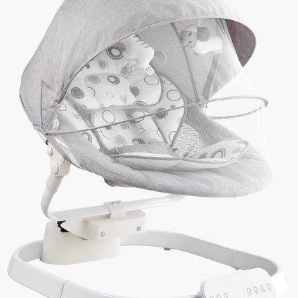 Portable Baby Swing, 3 Speeds, Remote, Bluetooth Music