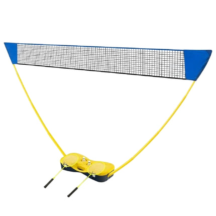 Přenosná sada badmintonové sítě 270 cm, pálky, přepravní taška