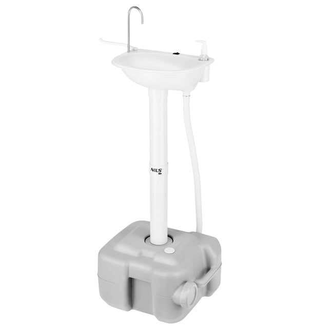 Přenosné kempingové umyvadlo, nádrž 20 l, USB pumpa