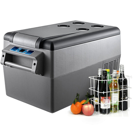 Portable Car Refrigerator Freezer, 37 Qt, 12/24V, Bluetooth