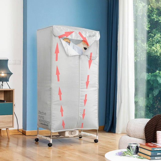Přenosná elektrická sušička se 2 úrovněmi Dupledry InnovaGoods 1200 W