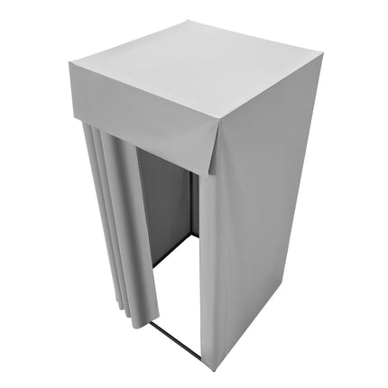 Portable Fitting Room, Light-Blocking Curtain, 39x39x78 in