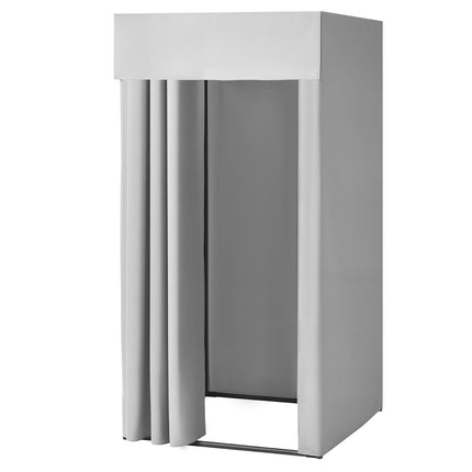 Portable Fitting Room, Light-Blocking Curtain, 39x39x78 in