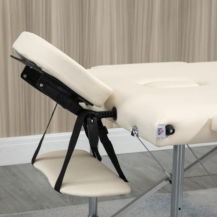 Tragbare klappbare Massageliege mit Gesichtswiege, 186x71x83 cm
