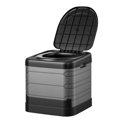 Portable Folding Toilet, 150 kg Capacity, Carry Bag