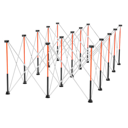 Portable Folding Workstand 2455x1260mm, 2724kg Capacity