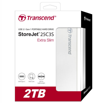 Přenosný HDD StoreJet 25C3S 2.5" 2TB USB-C