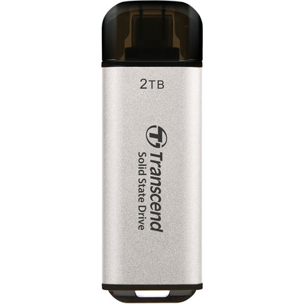 Přenosný mini SSD ESD300C USB-C 2TB 10Gbps (R1050/W950 Mb/s), stříbrný