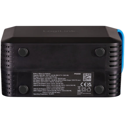 Přenosná nabíjecí stanice 24,000 mAh 80W 88 Wh