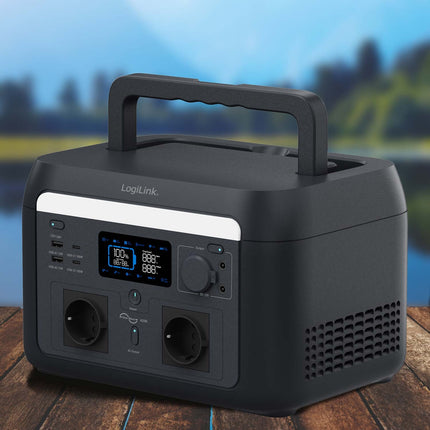 Portable Power Station 600W, 512Wh, Tuya-Compatible