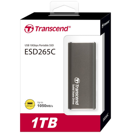 Přenosný SSD ESD256C USB-C 1TB 10Gbps (R1050/W950 Mb/s), hliníkový