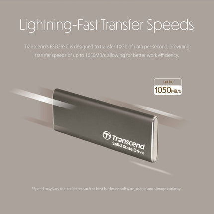Přenosný SSD ESD256C USB-C 2TB 10Gbps (R1050/W950 Mb/s), hliníkový