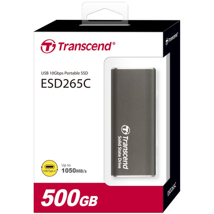 Přenosný SSD ESD256C USB-C 500Gb 10Gbps (R1050/W950 Mb/s), hliníkový