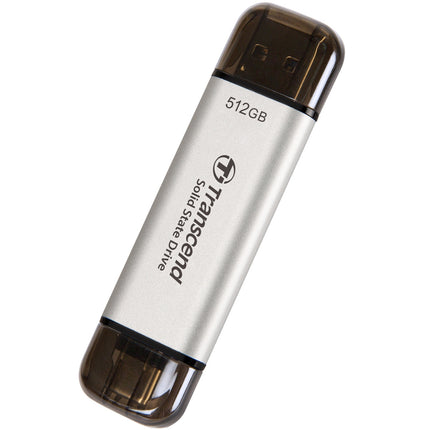 Tragbare SSD ESD310C USB-C 512 GB (R1050/W950) Silber