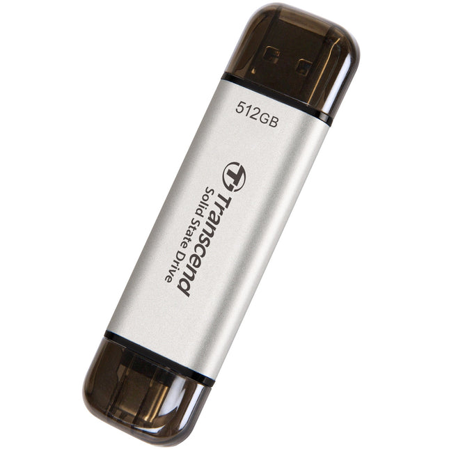 Přenosný SSD ESD310C USB-C 512 GB (R1050/W950), stříbrný