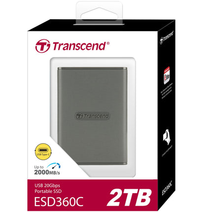 Přenosný SSD ESD360C USB-C 2TB 20Gbps (R2000/W2000 Mb/s)