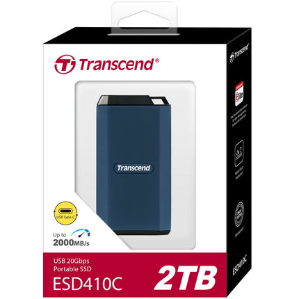 Přenosný SSD ESD410C USB-C 2TB 20Gbps (R2000/W2000 Mb/s) IPX5