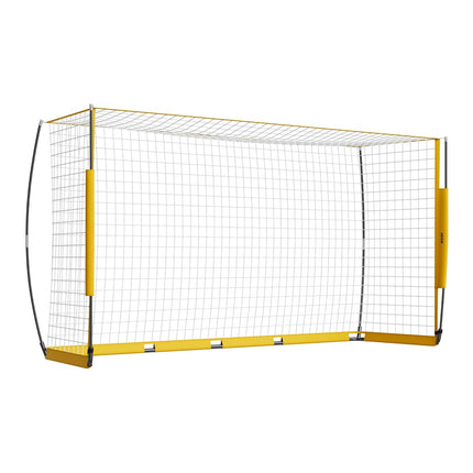 Portable Soccer Goal 12x6 Ft, Steel-Fiberglass, Bag