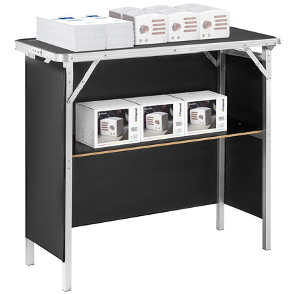 Portable Trade Show Counter, Foldable, Shelf, Carry Bag