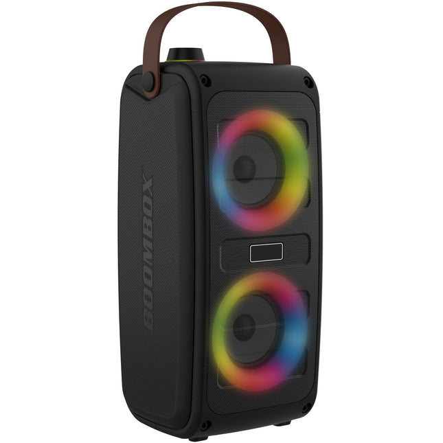 Přenosný bluetooth reproduktor s baterií a světelným efektem