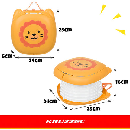 Přenosný/cestovní nočník – Kruzzel lev