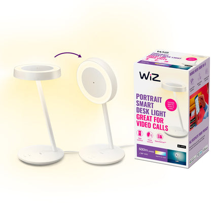 Chytrá stolní lampa Portrait pro videohovory, 600lm