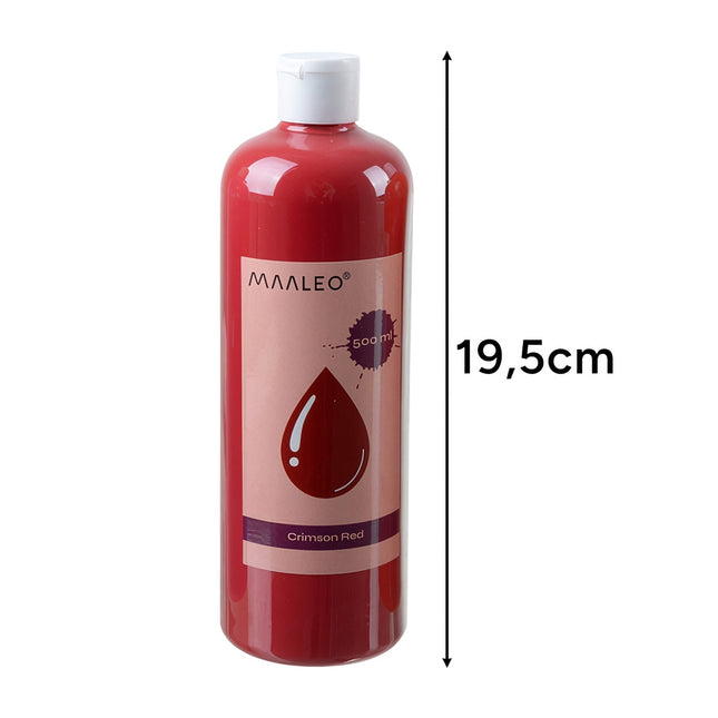 Sada temperových barev, 18 barev, 500ml každá