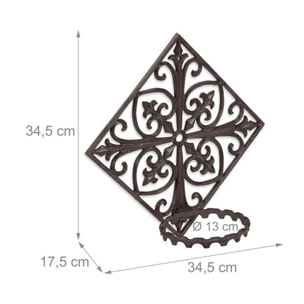 Topfhalter Wand Gusseisen