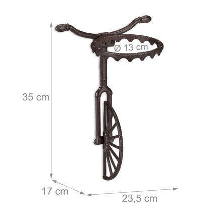 Pot holder wall unicycle